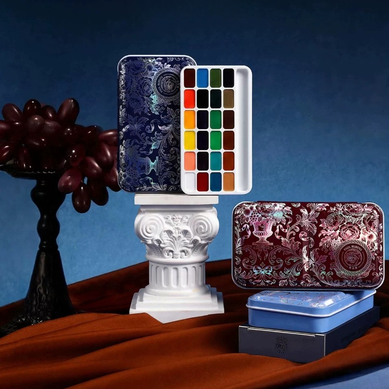 Rubens 24 Colors 1ml Solid Wat - Watercolor Paint Set Solid Pigment review and price