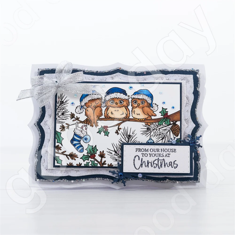 New Christmas Elk Snowflake Wr - Clear Silicone Stamps For Card Making review and price