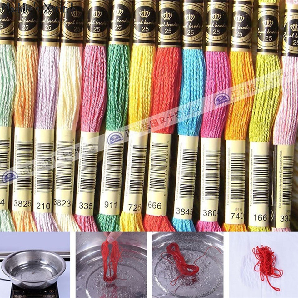 ZZ6025 Cross Stitch Kits Cross - Cotton Embroidery Thread Skeins review and price