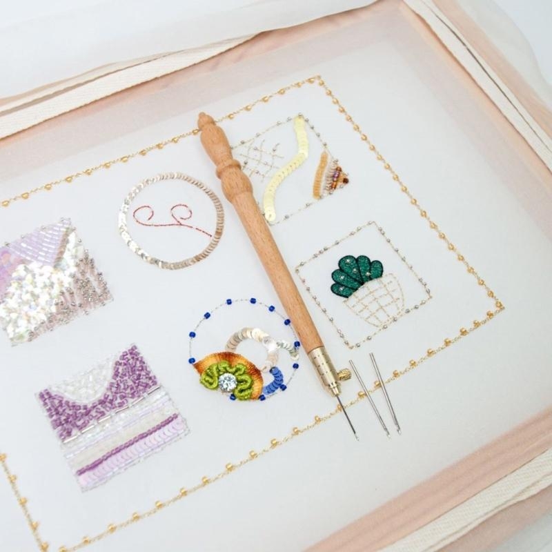  Embroidery Hook Set with Need - Wooden Crochet Hooks Ergonomic Handle review and price
