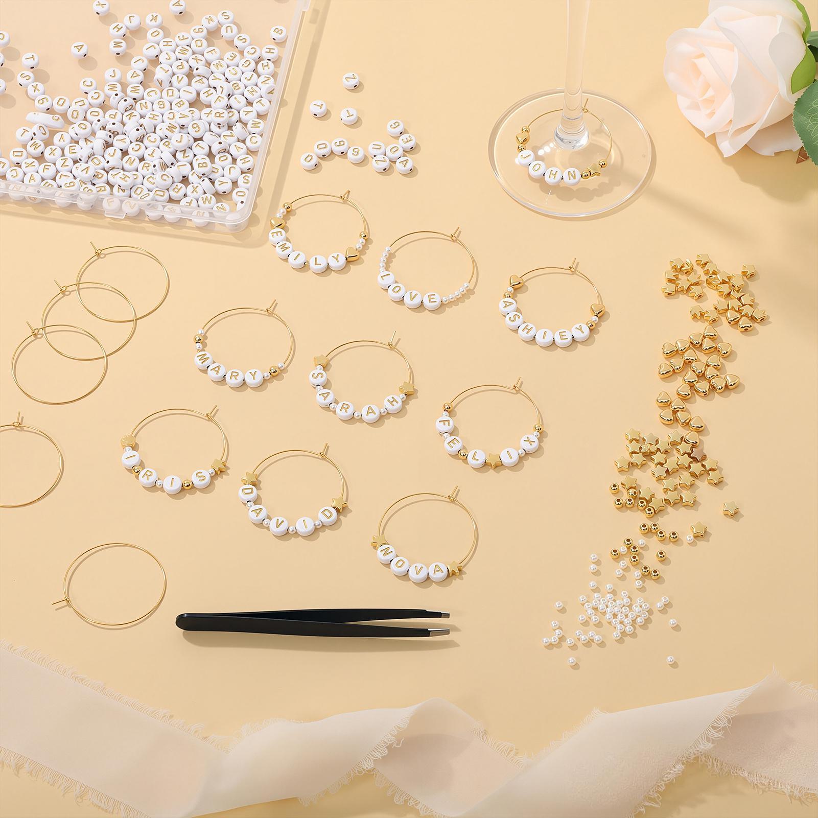 Drink Charms For Glasses With  - Beading review and price