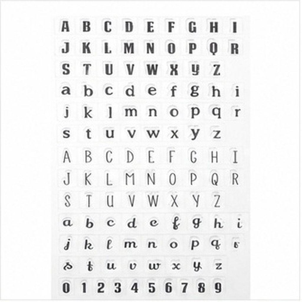 4Pcs Transparent Silicone Alph - Clear Silicone Stamps For Card Making review and price