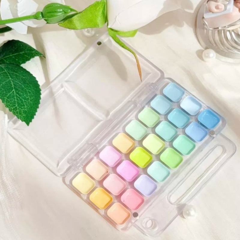 18/24Color Artist Grade Semi-D - Watercolor Paint Set Solid Pigment review and price