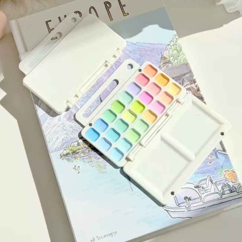 18/24Color Artist Grade Semi-D - Watercolor Paint Set Solid Pigment review and price