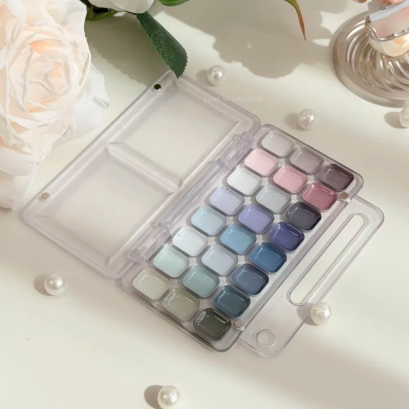 18/24Color Artist Grade Semi-D - Watercolor Paint Set Solid Pigment review and price