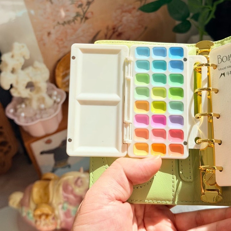 18/24Color Artist Grade Semi-D - Watercolor Paint Set Solid Pigment review and price