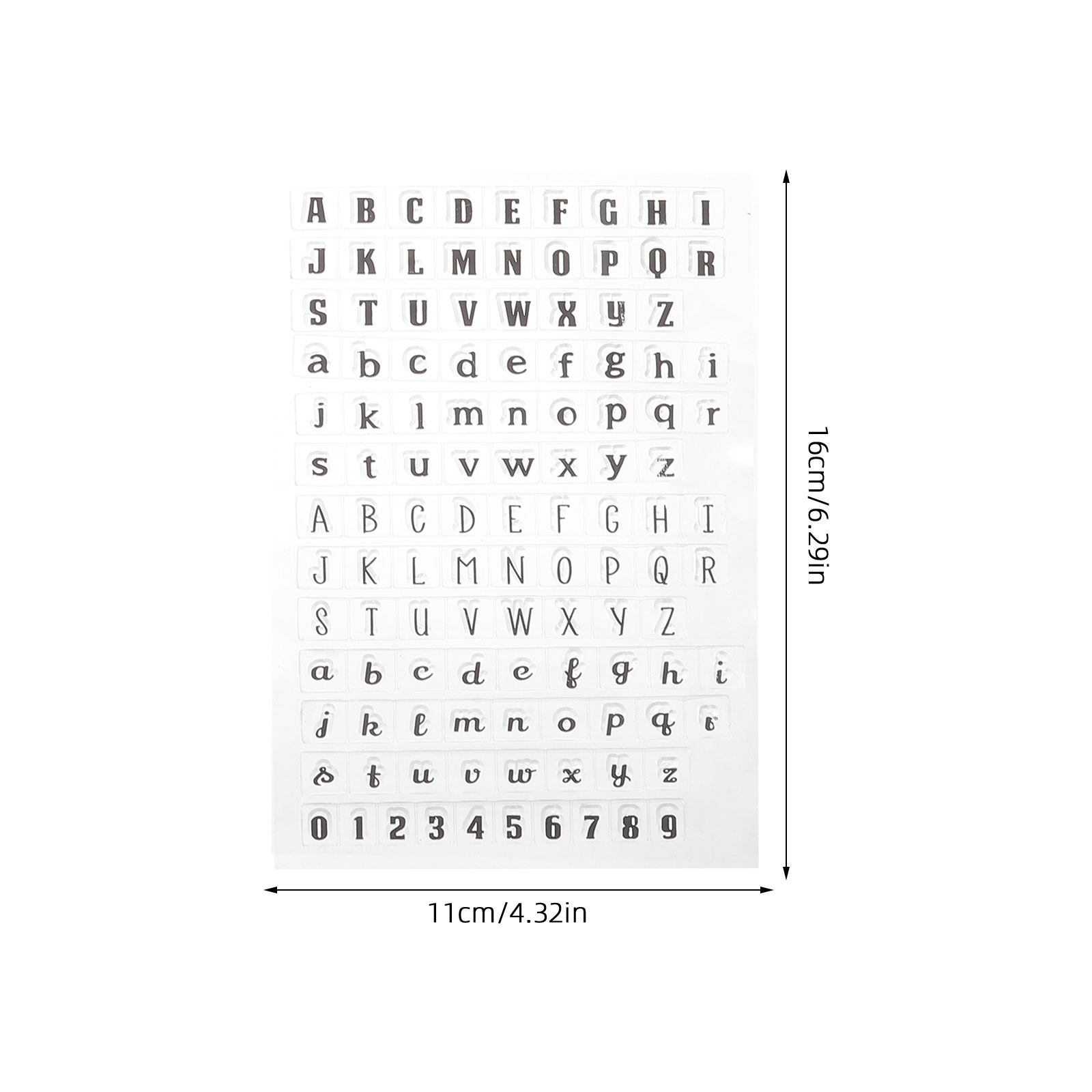 4 Pcs Clear Stamps for Journal - Clear Silicone Stamps For Card Making review and price