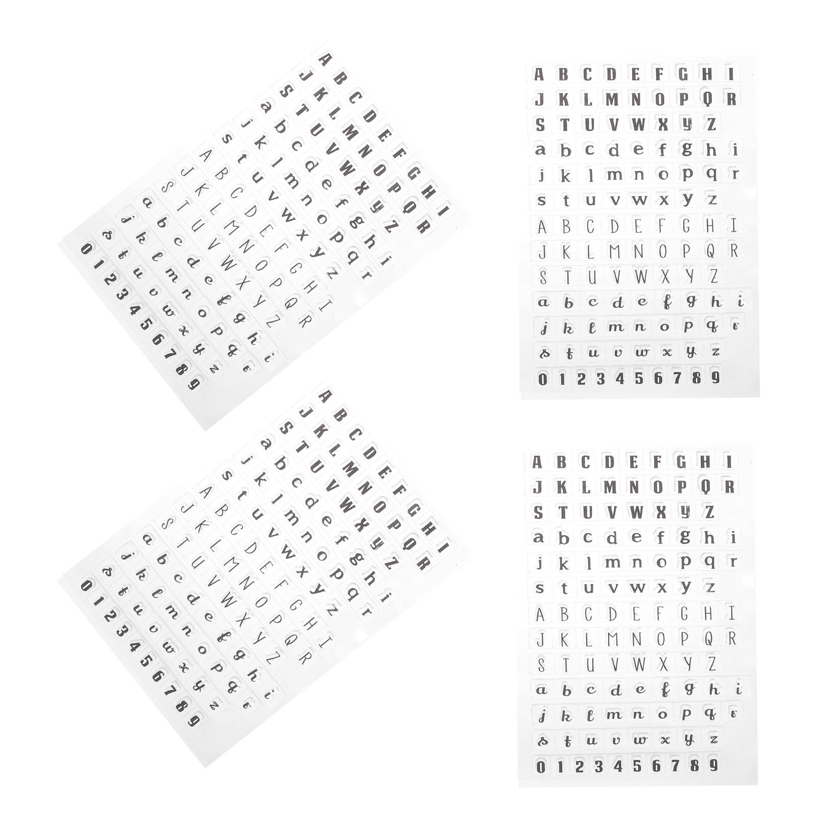 4Pcs Silicone Transparent Stam - Clear Silicone Stamps For Card Making review and price